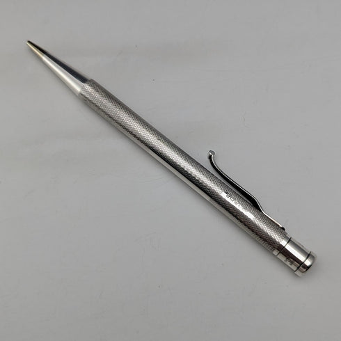 1954 British Yard O'Red Sterling Silver Push-Pull Pencil with Refills and Case